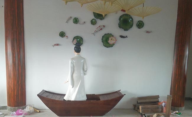 衢州景区玻璃钢雕塑